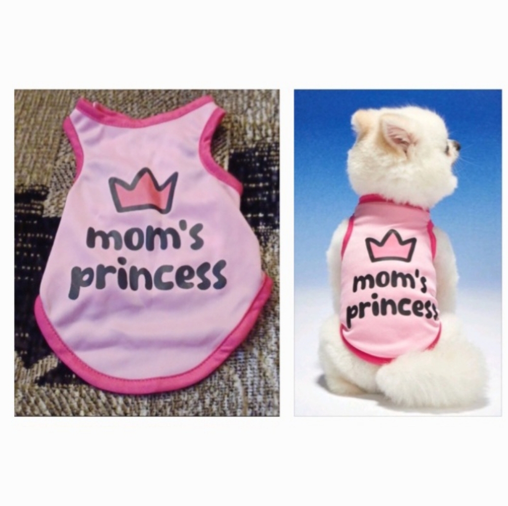 4/$30 New Pink Dog Tank Top - Size Small